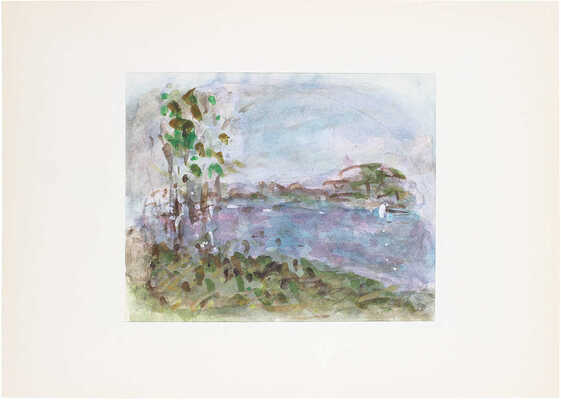 Рыбченков Борис Фёдорович. Весенний этюд